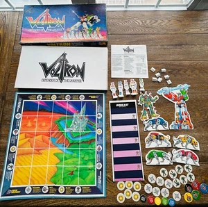 Voltron Defender Of The Universe Parker Brothers Complete 1985 Nice Box Worn - Picture 1 of 7