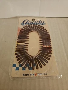 Goody Vintage Hair Accessories Flexible Comb HeadBand Made In USA 01996 1989 - Picture 1 of 2