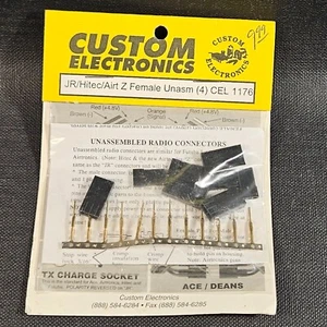 Custom Electronics JR/Hitec/Airtronics CEL Unassembled Radio Connector Build Kit - Picture 1 of 7