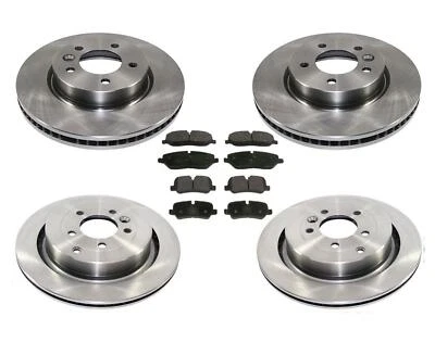 Se adapta a Land Rover LR4 2010-2016 rotores de disco de freno delanteros y traseros y pastillas de freno 6 piezas Foto 1 de 4