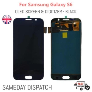 For Samsung Galaxy S6 G920 OLED Screen Touch Digitizer Display Assembly Black - Picture 1 of 1