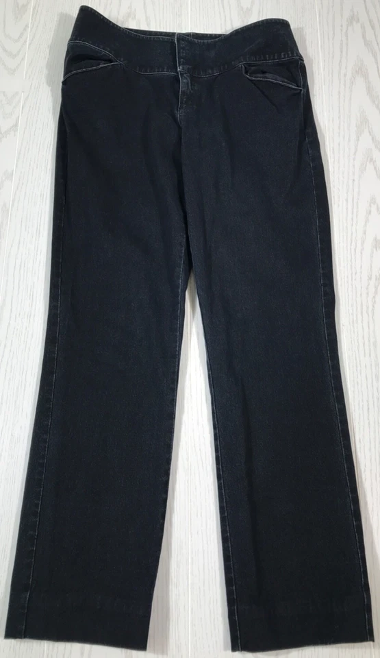 Pantalones de mezclilla Lafayette 148 New York para mujer 4 azul oscuro chinos preppy de diseñador elásticos Foto 1 de 4