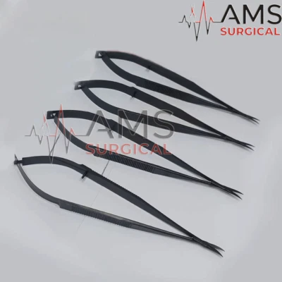 New 4 Pcs Kamiyama Micro Scissors neurosurgery instruments - Image 1 of 3