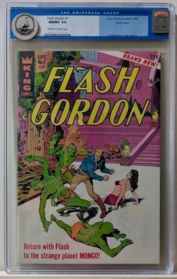 Flash Gordon No1 CGC 9.8 1-й Серебряный век Появление и Происхождение Flash Gordon - Изображение 1 из 2