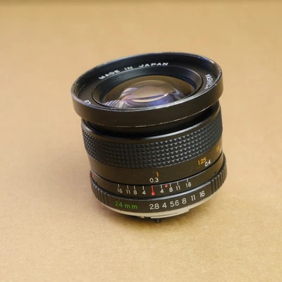 Yashica ML 24mm f2.8  Contax/Yashica C/Y Mount Wide Prime Lens - Image 1 of 4