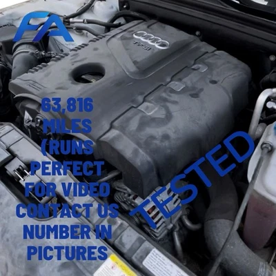 Audi A4 A5 2013-2016 motor de 2,0 L 63 k millas arranca pedir video (probado) Foto 1 de 3
