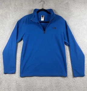 North Face Pullover Jacket Boys XL Youth 18/20 Fleece Half Zip Polyester Outdoor - Picture 1 of 7