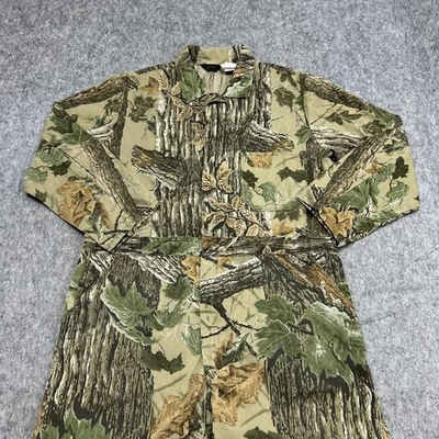 Liberty Coveralls Mens XL Realtree Camo Hunting Workwear Jumpsuit Made USA - Image 1 of 4