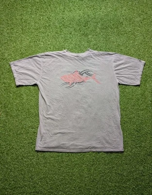 Camisa Vintage Hawaii Crazy Shirts Talla XXL Teñida de Cráter Tribal Arte de Peces Nativos  Foto 1 de 4