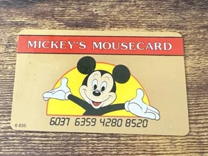 Vintage Rare Mickey's Mouse Card RARE! FREE SHIPPING!! - Bild 1 von 2