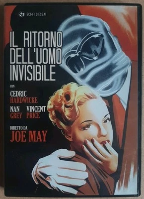 Il ritorno dell'uomo invisibile 1940 DVD Sinister Introvabile fuori catalogo - Immagine 1 di 3