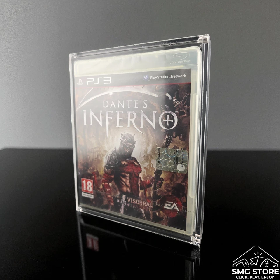 Custodia Protettiva Acrilica per Giochi da collezione PS3 - PS4 - PS5 e XBOX X - Immagine 1 di 4