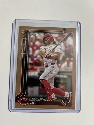 2025 Topps Update Series Gold Connor Joe Numbered 1195/2012 - Image 1 of 2