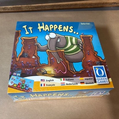 Juego de mesa Stefan Feld IT HA SUCEDIDO de Queen Games NUEVO PRECINTADO  Foto 1 de 3