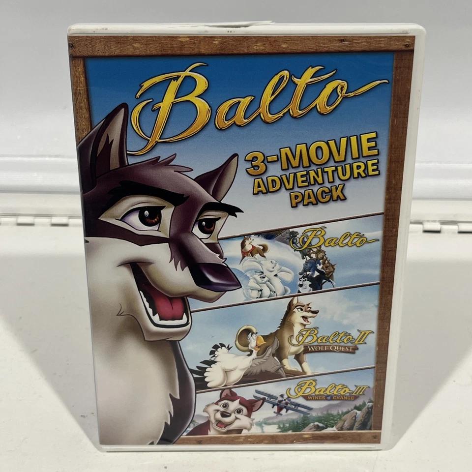 Balto + II Wolf Quest + III Wings Of Change DVD | 3-Movie Adventure Pack - Image 1 of 4
