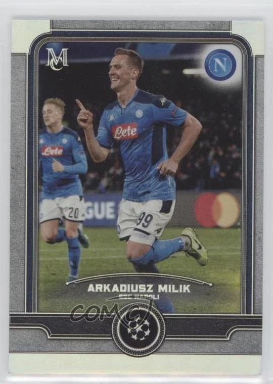 2019-20 Topps Museum Collection UCL Arkadiusz Milik #47 - Image 1 of 2