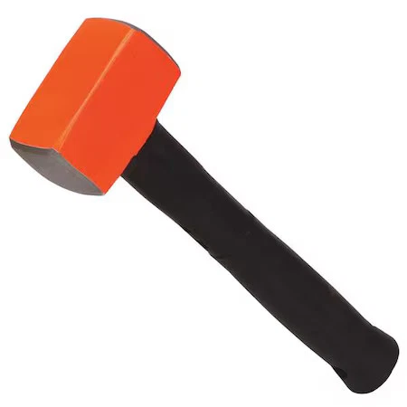 Westward 24Z027 Sledge Hammer, 4 Lb., 12 In, Rubber/Steel - Image 1 of 1