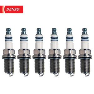 Iridium Spark Plugs DENSO IKH20 5344 (6-Pack) - 14mm thread, 16mm hex - Picture 1 of 1