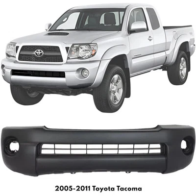 Cubierta de parachoques delantero de plástico imprimado para Toyota Tacoma 2005-2011 Foto 1 de 4