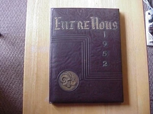 1952 Entre Nous / Navarra High School Yearbook / Ohio / Free Shipping! - Bild 1 von 6