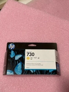 Wkład atramentowy P2V64A HP 730 żółty-MOŻE WYGASNĄĆ - Zdjęcie 1 z 2