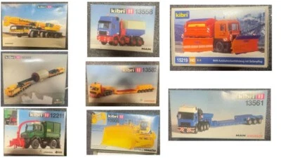 KIBRI HO SCALE NOS HEAVY EQUIPMENT CONSTRUCTION ASSORTED KITS, CHOICE $20-$75.00 - Image 1 of 2