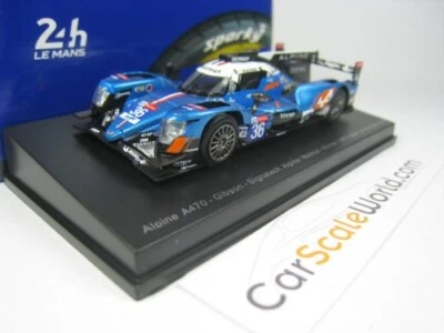 ALPINE A470 GIBSON WINNER LMP2 CLASS 24H LE MANS 2019 1/64 SPARKY - Imagen 1 de 3