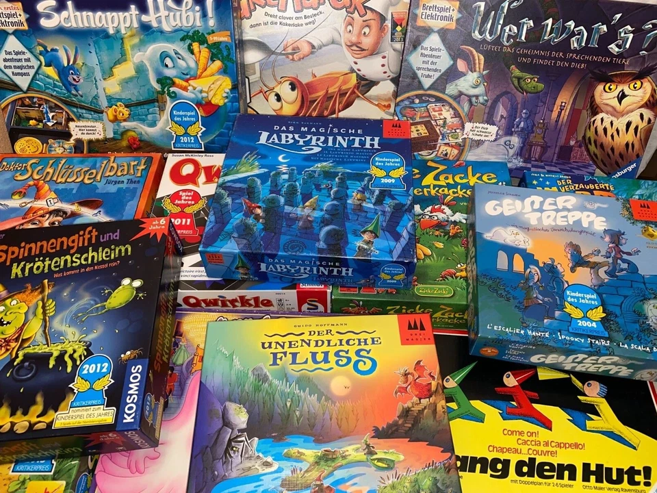 Auswahl an Kinder-, Gesellschafts-, und  Brettspielen - Bild 1 von 1