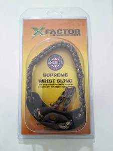 New XFactor Supreme Wrist Sling Rubber Yoke Paracord Bow Hunting - Picture 1 of 2