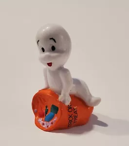 Casper the Friendly Ghost Halloween Trick or Treat PVC Figure 1989 Applause - Picture 1 of 9