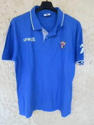 Polo SCT TOULON shirt SPROX PATRICK maglia bleu L - Photo 1/4