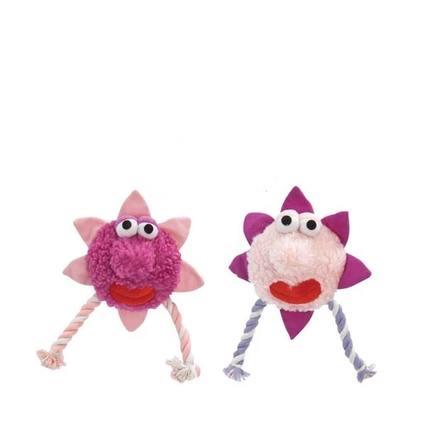 Grriggles Smoochies Dog Toys Crinkly in Pink or Purple - Image 1 of 1