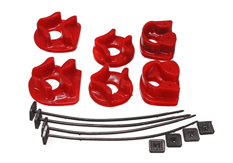Suspensión energética para 90-93 Acura Integra rojo insertos de montaje de motor (2 monturas de par Foto 1 de 1
