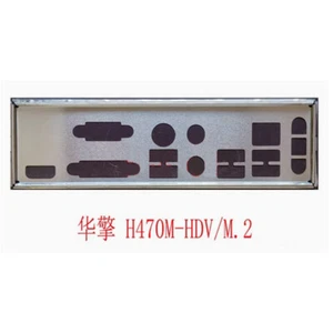 1 Stück für ASRock H470M-HDV/M.2 Mainboard Backplane I/O Shield Backplate - Bild 1 von 1