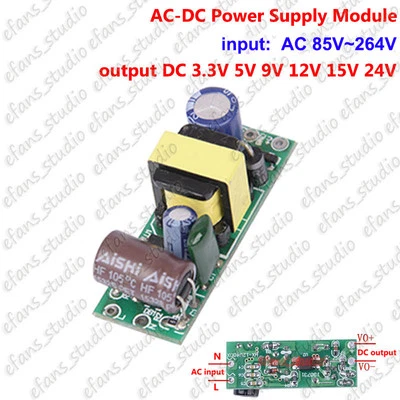 AC-DC Power Supply Buck Converter AC110V 220V 230V to DC 3.3V 5V 9V 12V 15V 24V - Image 1 of 3