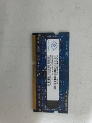 Nanya 2GB PC3-10600S DDR3 1333MHz Laptop Memory NT2GC64B88B0NS-CG - Image 1 of 2