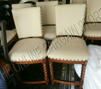 2 передних деревянных кухонных стула Lancaster Donegal барный стул стойка бар 25 дюймов сиденье - Изображение 1 из 2