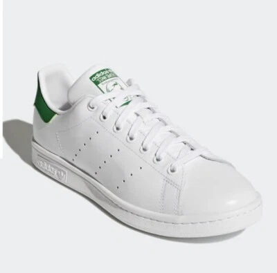 Adidas Originals Stan Smith Leather White Green B24105 Casual Sneaker Women’s 10 - Image 1 of 4