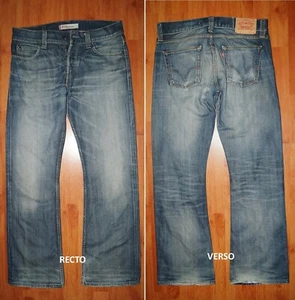 JEANS LEVIS 512 "Bootcut" W33 L32 (FR t43) bleu délavé 2910 - Bild 1 von 5