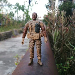 BBI ELITE FORCE Special Forces Ops Force Figura Soldato Marina Delta 1/18 4" #a1 - Foto 1 di 3