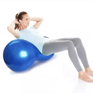 UK Fitness Exercise Peanut Shape Ball Random color Durable Anti-Burst Gym Roller - Picture 1 of 4