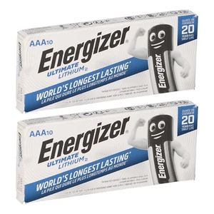 20x Energizer Ultimate Batería Litio LR03 1.5V AAA Micro L92 - Imagen 1 de 10