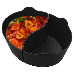 Silicone Slow Cooker Liners Slow Cooker Divider Liner for Resuable & Leak Crock - Picture 1 of 8