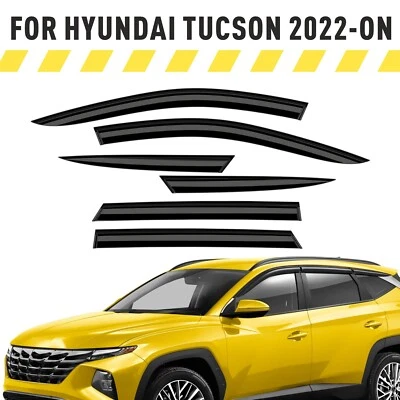 Rain Guards Vent Visors Shade for 2022-2025 Hyundai Tucson - Image 1 of 4