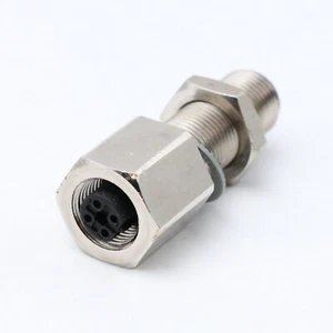 Sensor-Aktor Durchführung/ Verbinder M12, Stecker/ Buchse - Bild 1 von 2