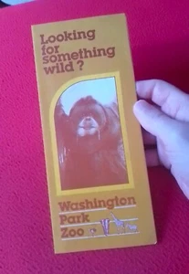 FOLLETO TURÍSTICO GUÍA TURÍSTICA..TOURIST GUIDE OR SIMIL WASHINGTON PARK ZOO... - Imagen 1 de 3