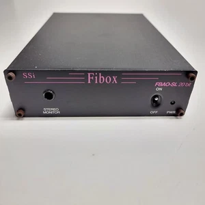 Módulo de sistema de transmisión de fibra óptica digital SSi Fibox FBAO-SL 20 bits - Imagen 1 de 12