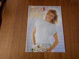 WOMANS'S DAY TOP 20 SPRING KNITS FOR WOMEN - GOOD CONDITION - - Picture 1 of 24