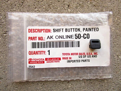 FITS: 16 - 23 TOYOTA TACOMA A/T SHIFTER LOCK RELEASE BUTTON COVER OEM OEM NEW Foto 1 de 4