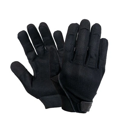 Rothco Lightweight Mesh Black Tactical Gloves - Touchscreen Use On Index & Thumb - Image 1 of 3